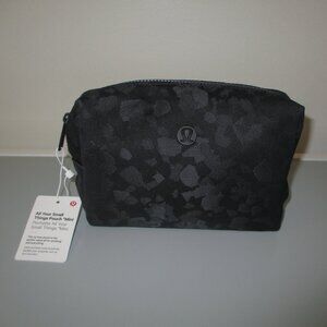 Lululemon All Your Small Things Pouch Mini 2L Fragment Camo Jacquard Black - NWT